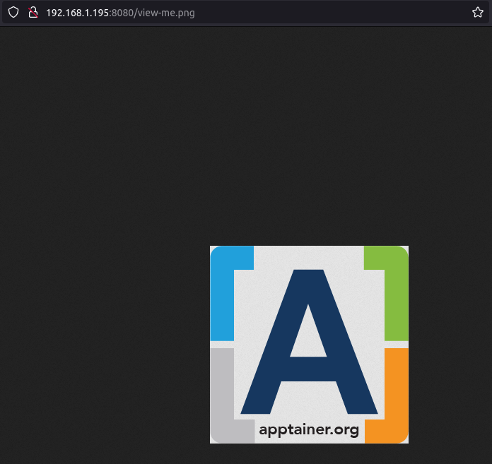 Packaged data in encrypted Apptainer