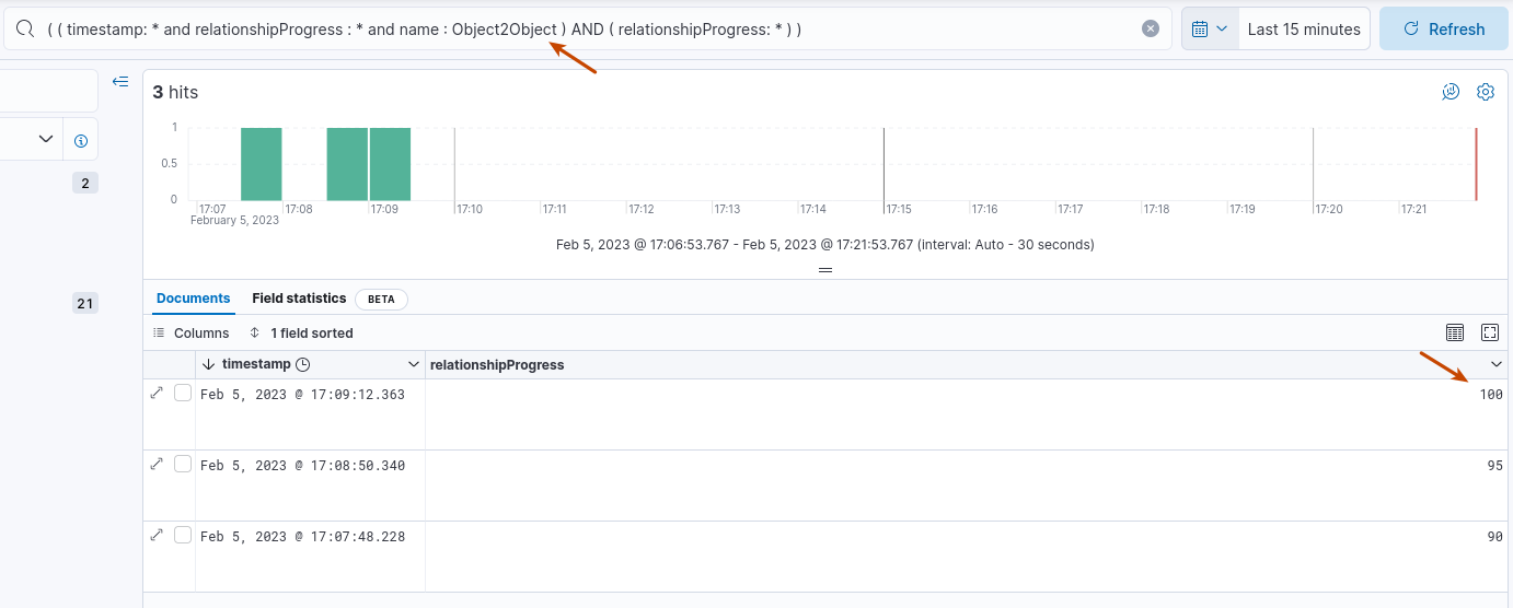 Cloud Sync progress indicator