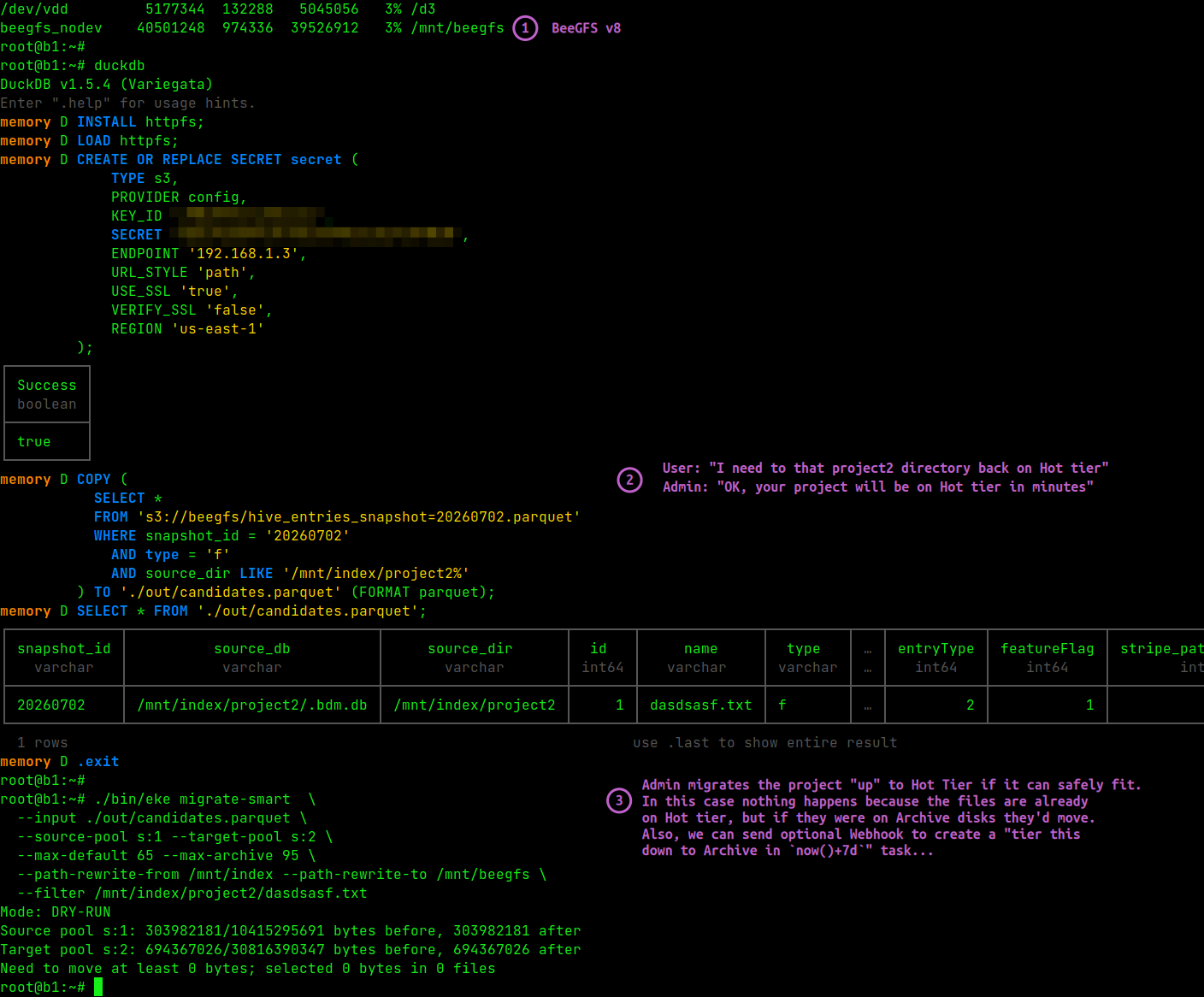 Use S3-based Hive data