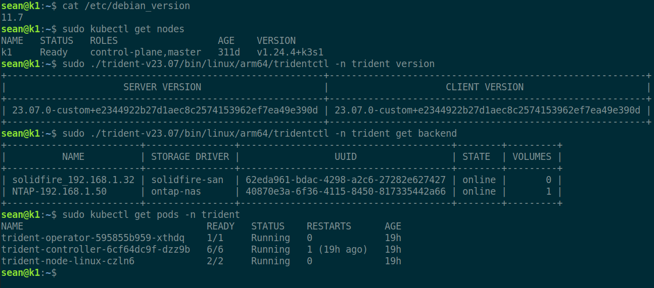 Trident v23.07 on ARM64