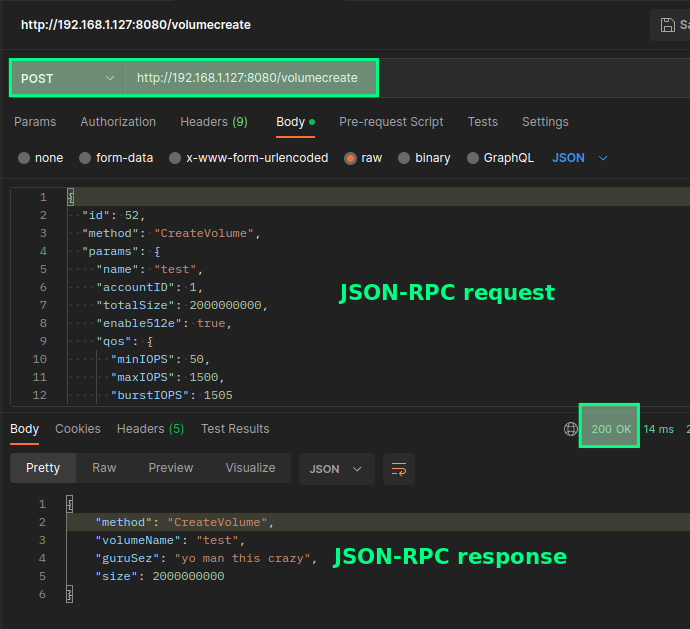 PowerShell JSON-RPC API