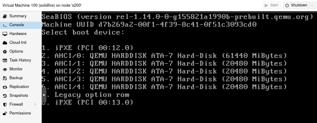 SolidFire Demo VM with SATA disks