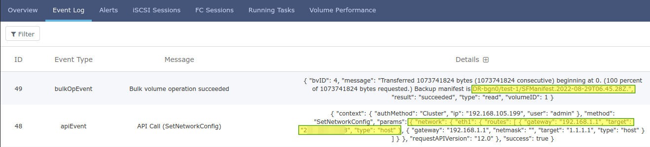 Backup to S3 over iSCSI interface