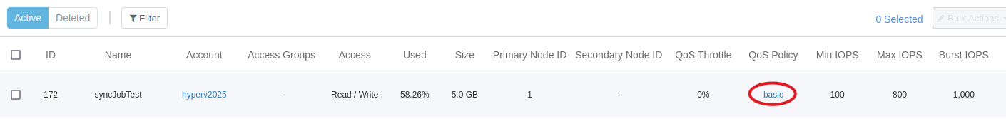 Trident Type and Kubernetes SC example in SolidFire