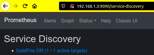 You're supposed to see your job after Prometheus reload/restart