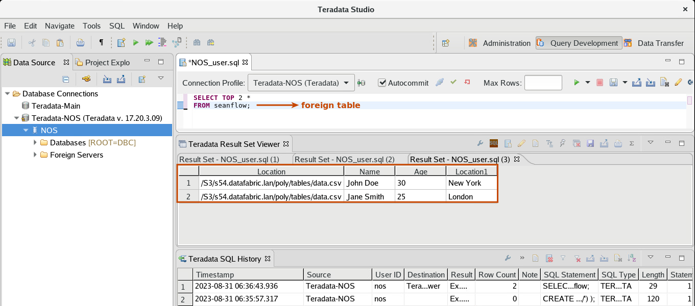 Teradata Studio v17.20