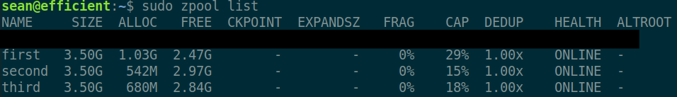 zpools on SolidFire