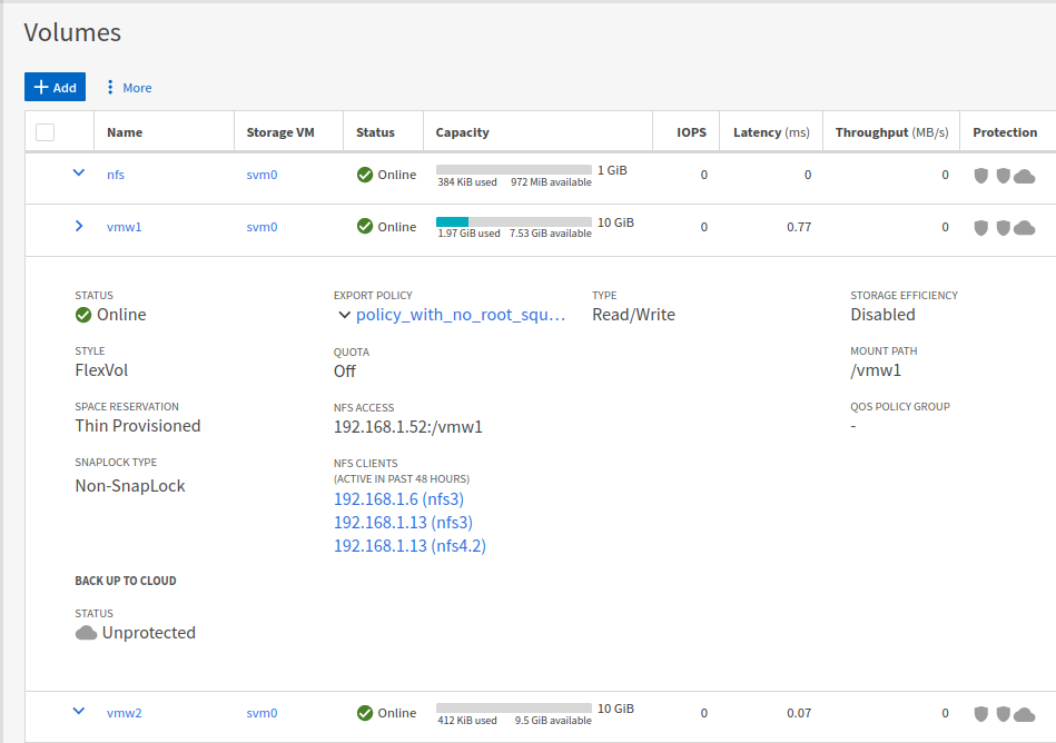 Fill up data disk